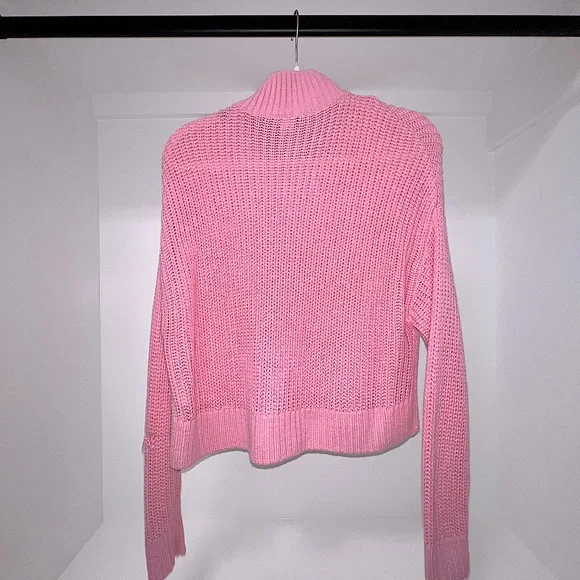 H&M Light Pink Turtle Neck Sweater - Picture 2 of 4